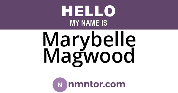 Marybelle Magwood