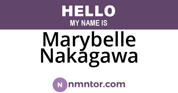 Marybelle Nakagawa