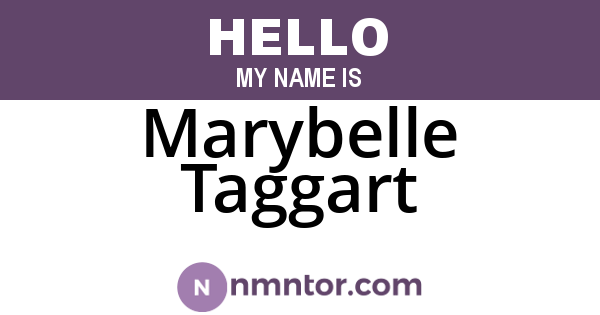 Marybelle Taggart