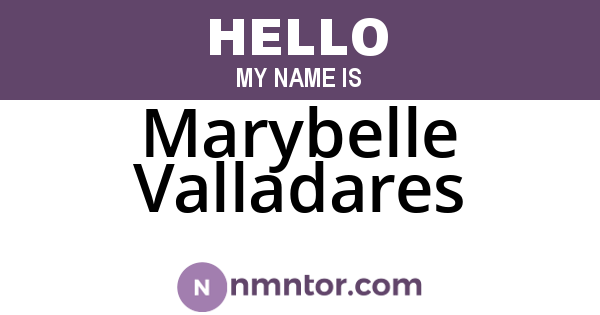 Marybelle Valladares