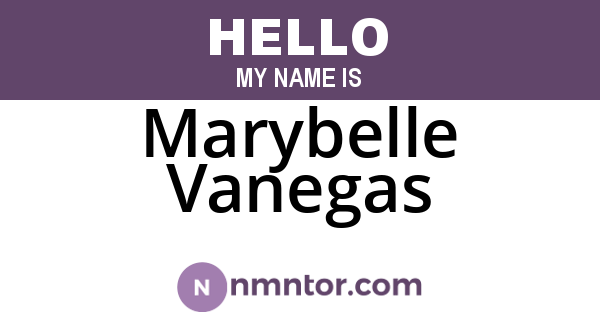 Marybelle Vanegas