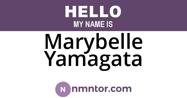Marybelle Yamagata