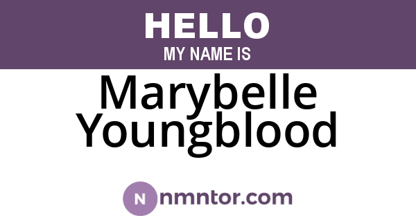 Marybelle Youngblood