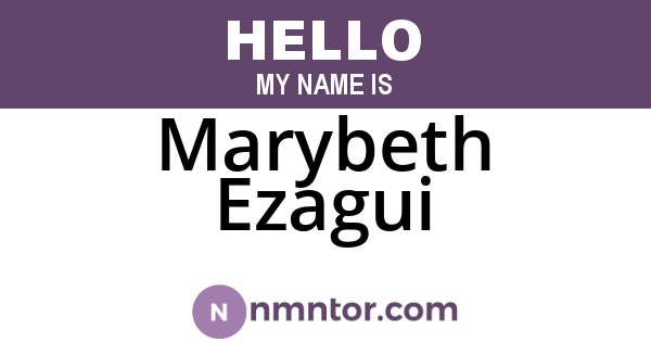 Marybeth Ezagui