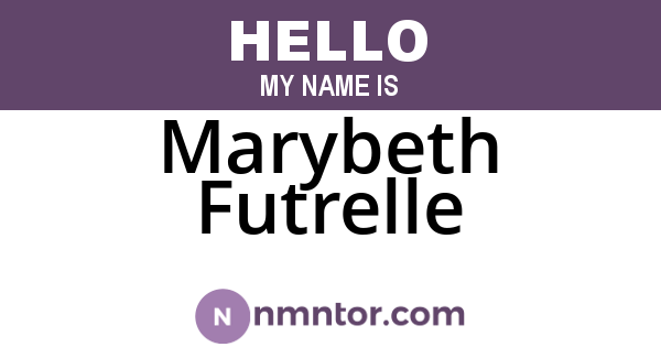 Marybeth Futrelle
