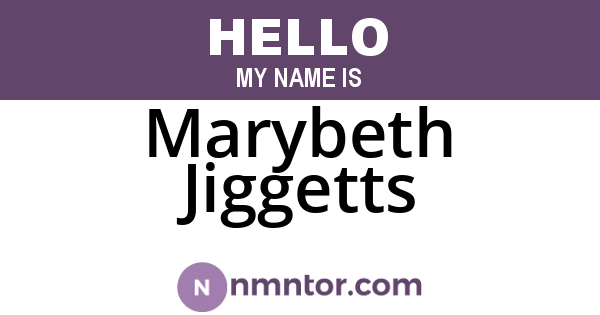 Marybeth Jiggetts