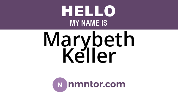 Marybeth Keller