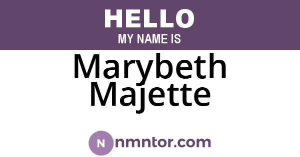 Marybeth Majette