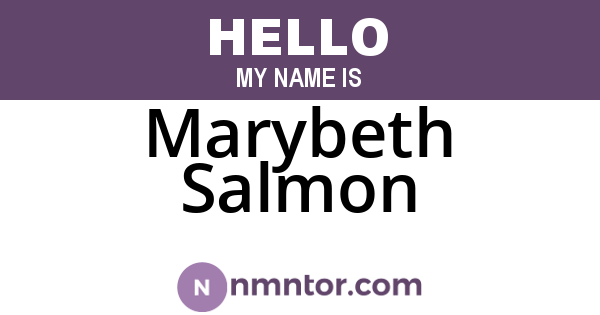 Marybeth Salmon