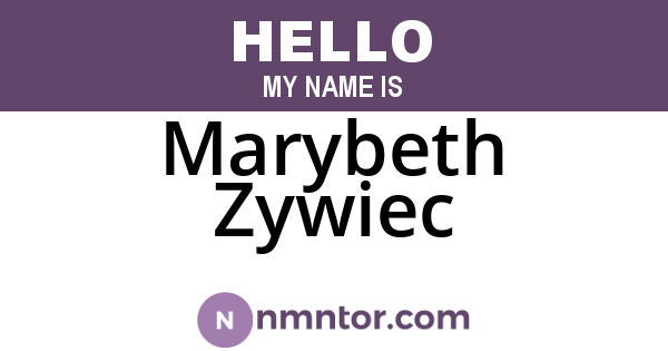 Marybeth Zywiec