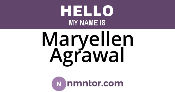 Maryellen Agrawal