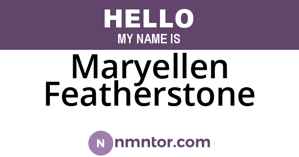 Maryellen Featherstone