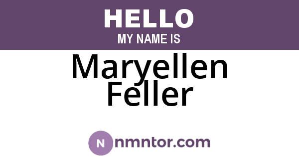 Maryellen Feller