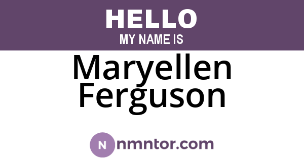 Maryellen Ferguson