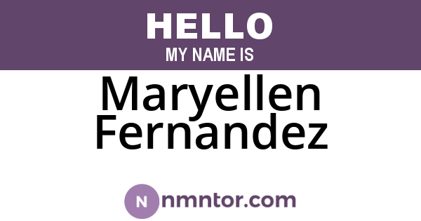 Maryellen Fernandez