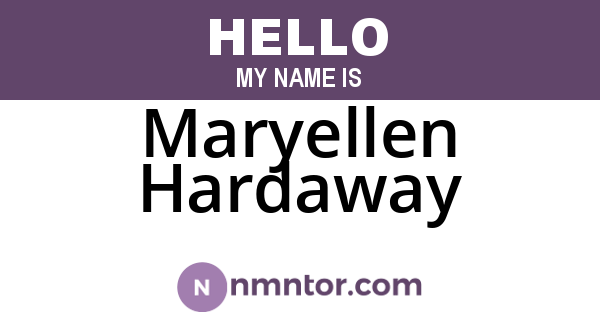 Maryellen Hardaway