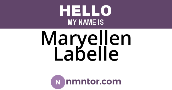 Maryellen Labelle