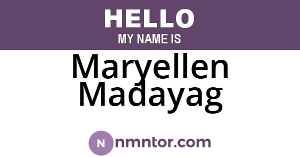 Maryellen Madayag