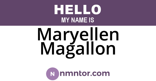 Maryellen Magallon