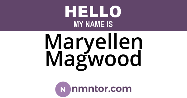 Maryellen Magwood