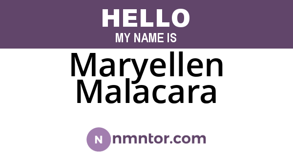 Maryellen Malacara