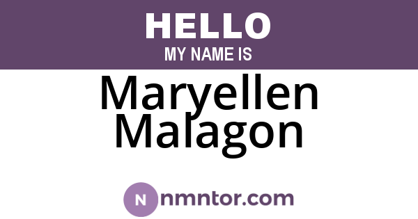 Maryellen Malagon