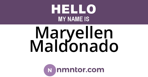 Maryellen Maldonado