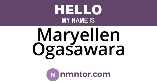 Maryellen Ogasawara