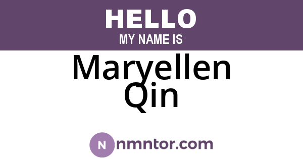 Maryellen Qin