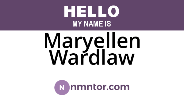 Maryellen Wardlaw