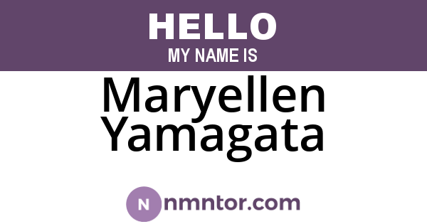 Maryellen Yamagata