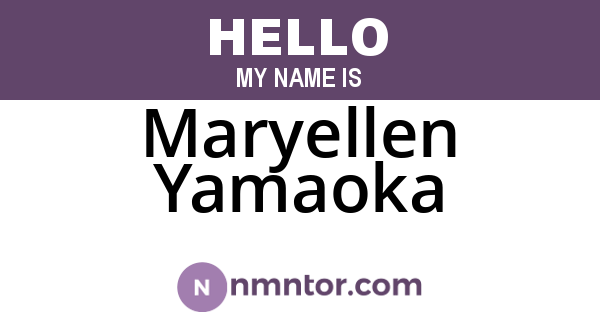 Maryellen Yamaoka