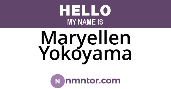Maryellen Yokoyama