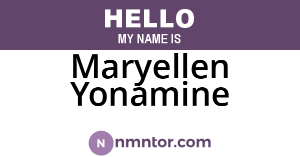 Maryellen Yonamine