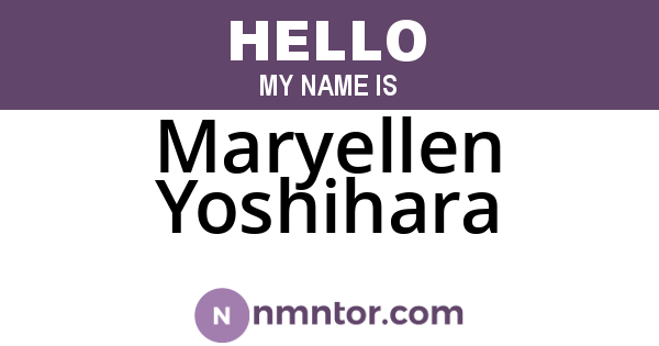 Maryellen Yoshihara