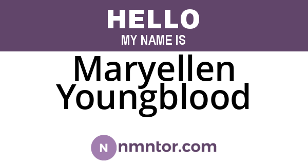 Maryellen Youngblood