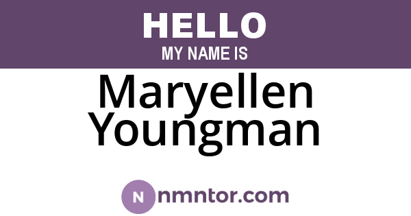 Maryellen Youngman
