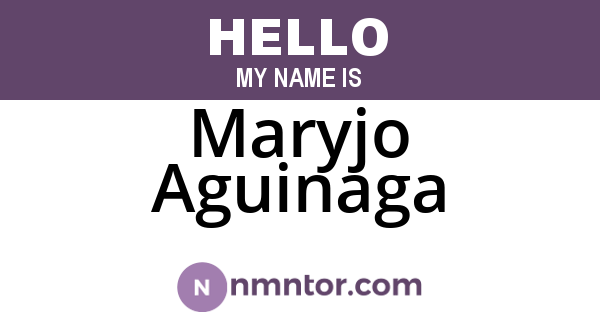 Maryjo Aguinaga