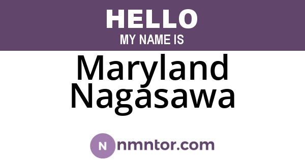 Maryland Nagasawa