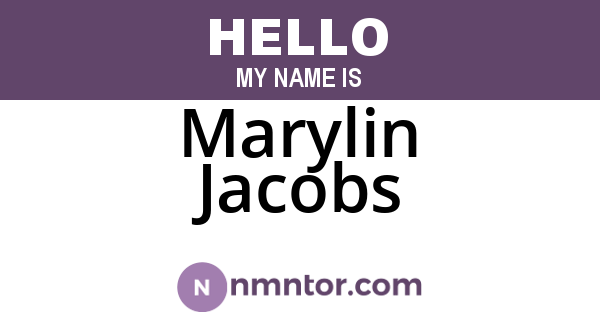Marylin Jacobs