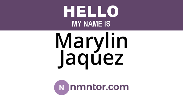 Marylin Jaquez