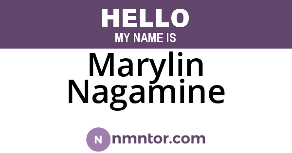 Marylin Nagamine