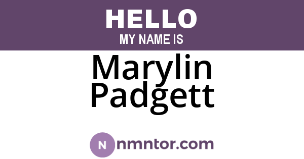 Marylin Padgett