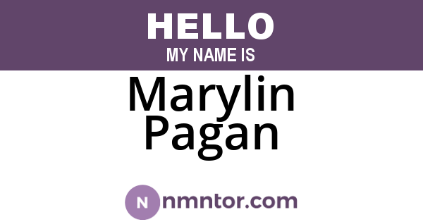 Marylin Pagan