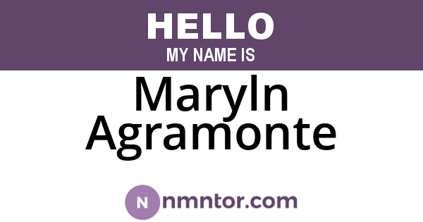 Maryln Agramonte