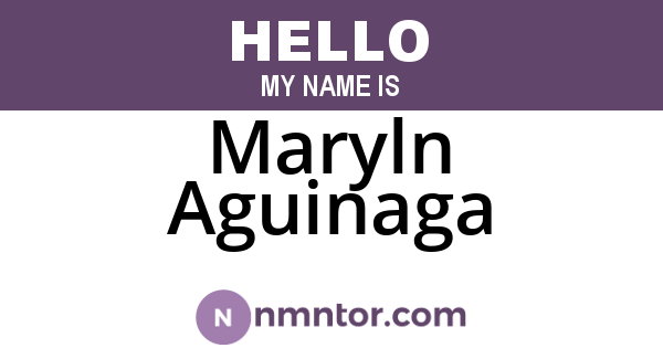 Maryln Aguinaga