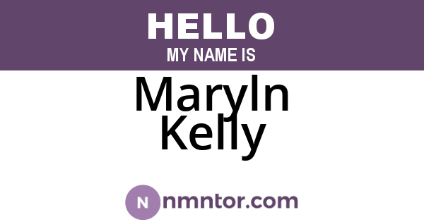 Maryln Kelly