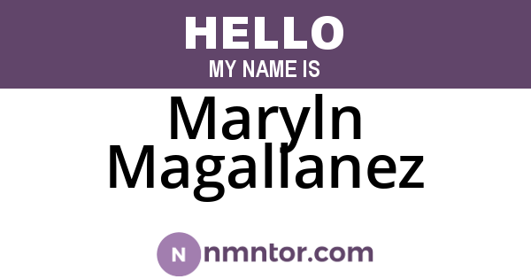 Maryln Magallanez