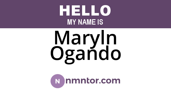 Maryln Ogando
