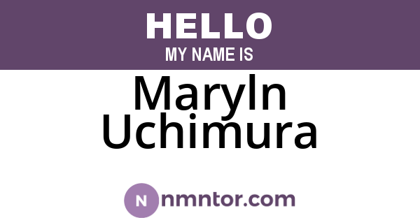 Maryln Uchimura